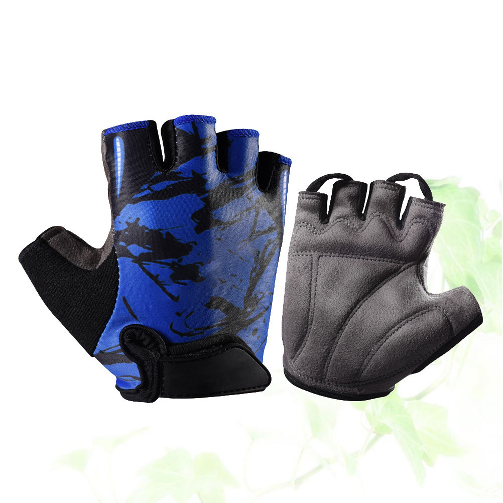Fishing Gloves - Outdoor Sports Half Finger Gloves Shockproof