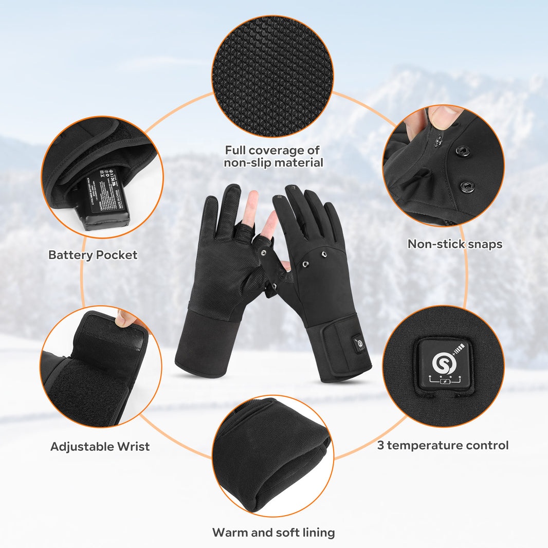 Finger Flip Smart Unisex Multi - Fishing Gloves ulasan dan harga