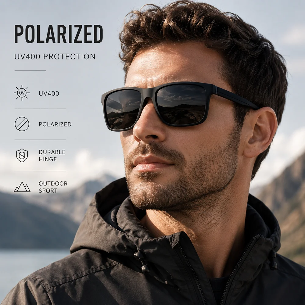 New Men Polarized Sunglasses W - Fishing Sunglasses Polarized ulasan dan harga