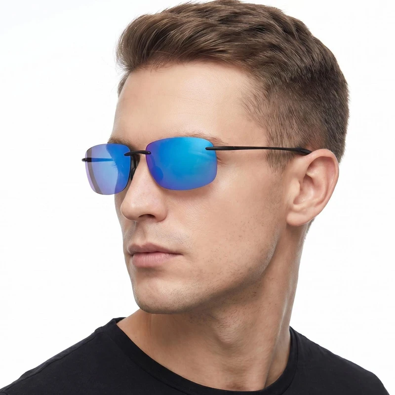 New Men Ultralight TR90 Polari - Fishing Sunglasses Polarized ulasan dan harga